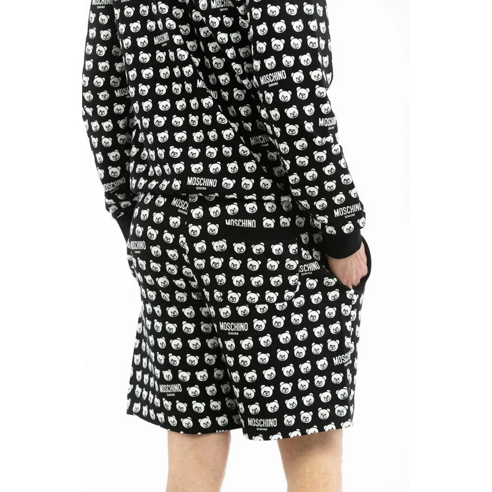 Moschino Multicolor Cotton Swim Shorts