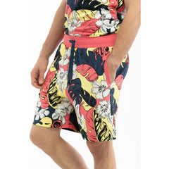 Moschino Multicolor Cotton Swim Shorts - S