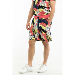 Moschino Multicolor Cotton Swim Shorts - S