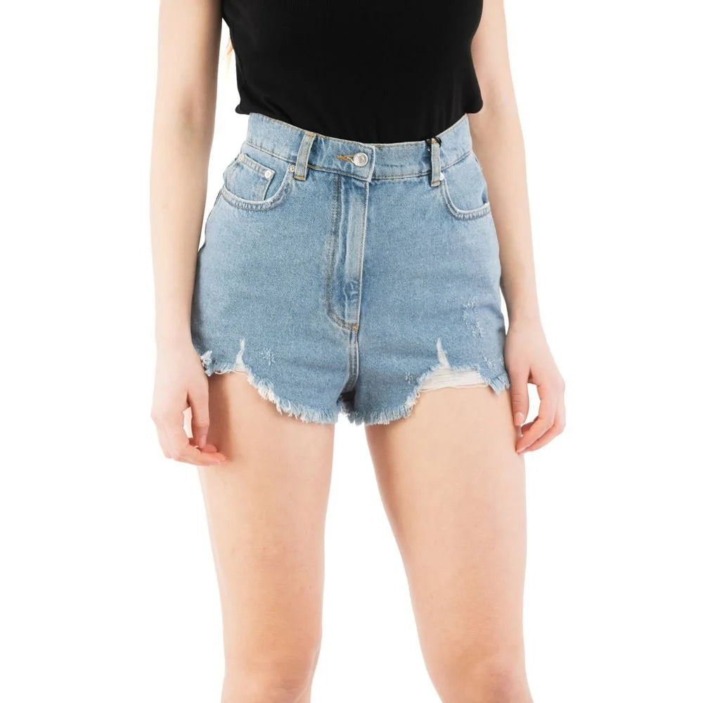 Moschino Multicolor Denim Shorts - W26