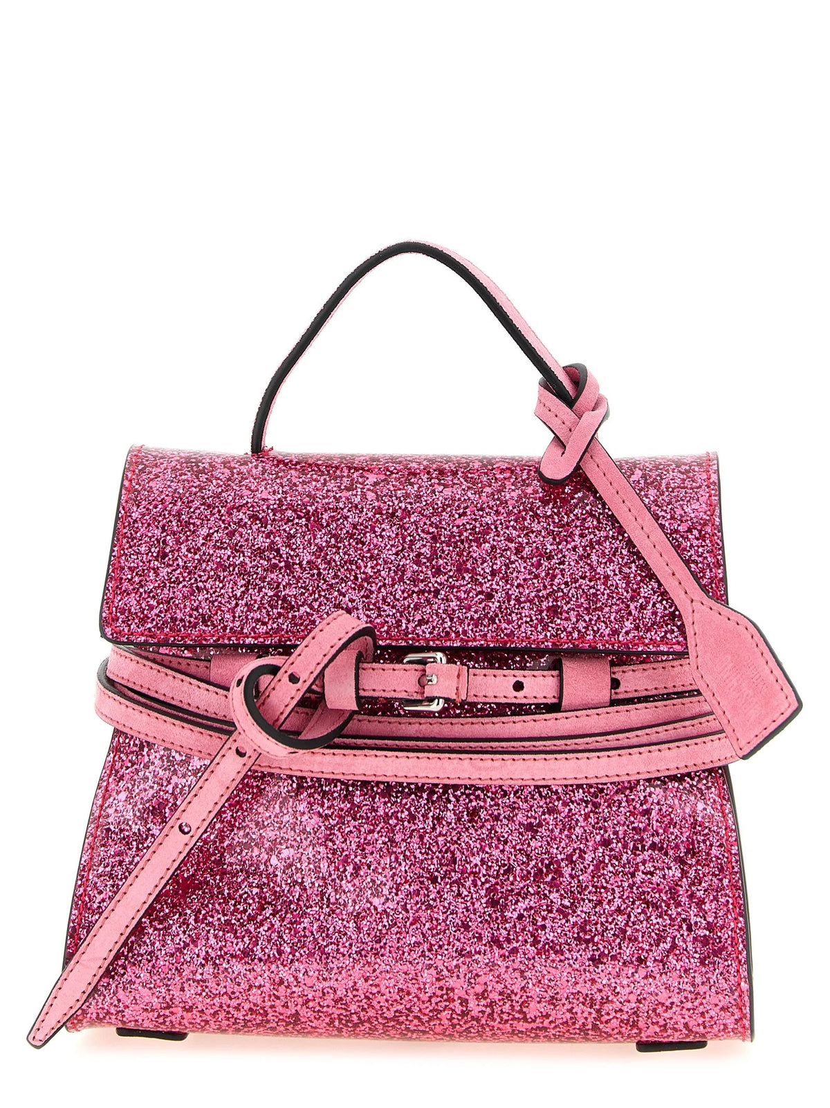 Moschino Multicolor Leather Handbag