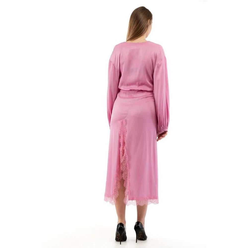 Moschino Multicolor Marabou Casual Dress - IT40