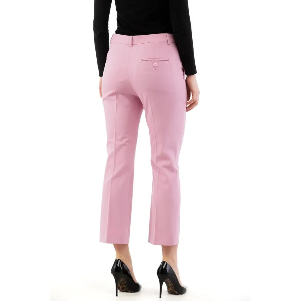 Moschino Multicolor Polyester Dress Pants - IT40