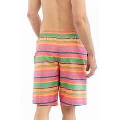Moschino Multicolor Polyester Swim Shorts - M