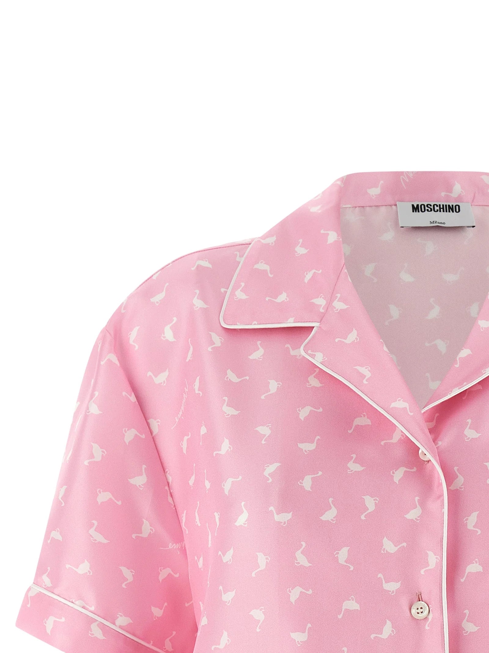 Moschino Multicolor Silk Blouse