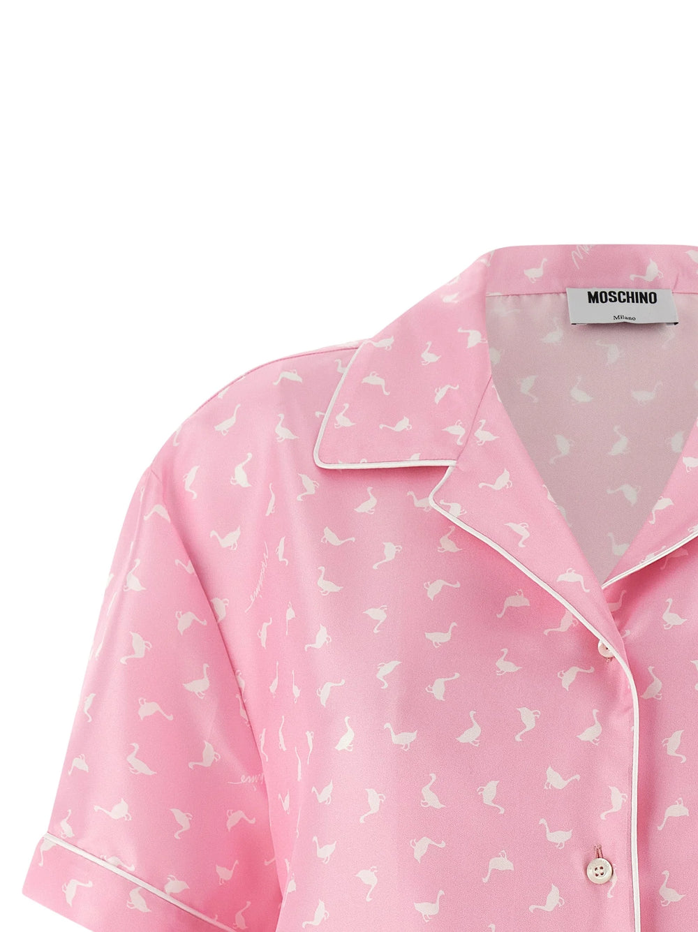 Moschino Multicolor Silk Blouse