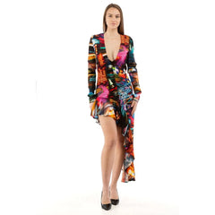 Moschino Multicolor Viscose Casual Dress - IT40