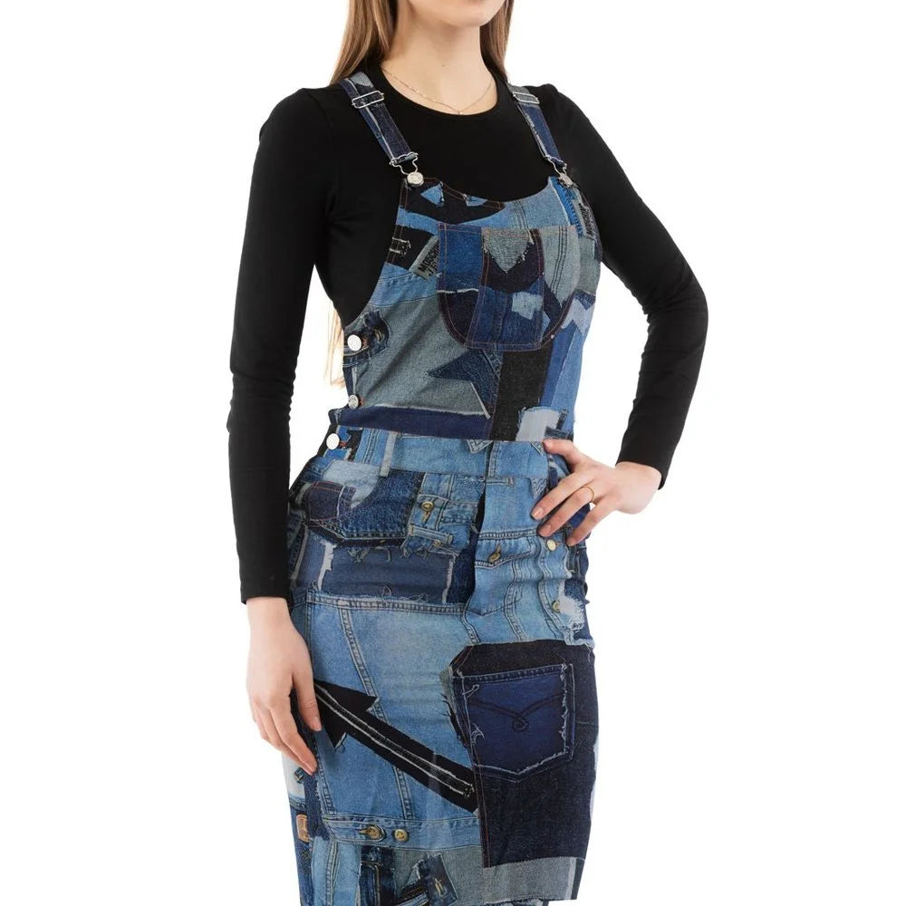 Moschino Multicolor Viscose Jumpsuit - IT40