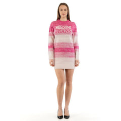 Moschino Multicolor Wool Casual Dress - XXS