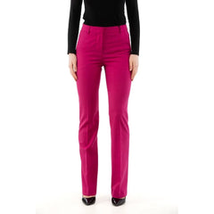 Moschino Pink Polyester Dress Pants - IT40