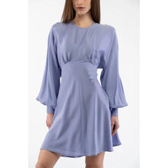 Moschino Purple Marabou Casual Dress - IT40