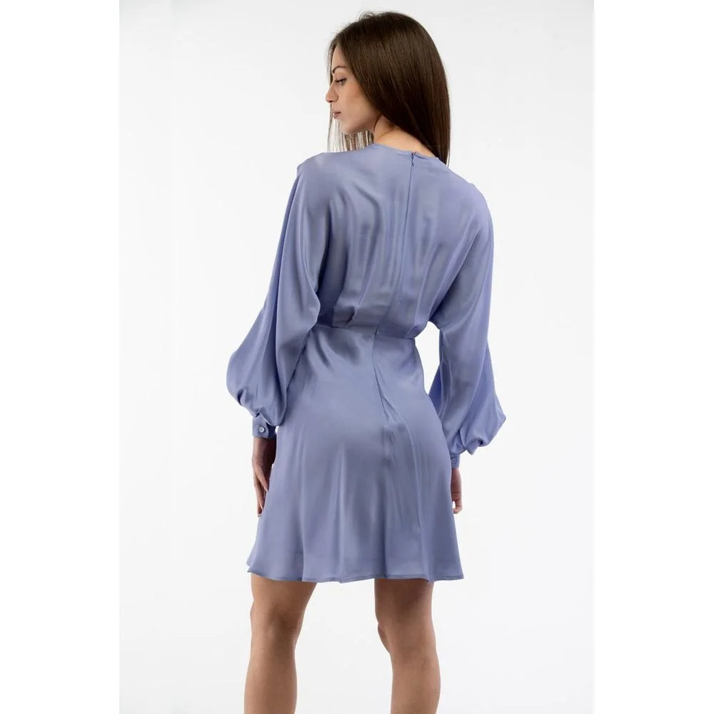 Moschino Purple Marabou Casual Dress - IT40