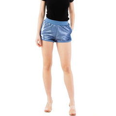 Moschino Purple Polyester Shorts - IT40