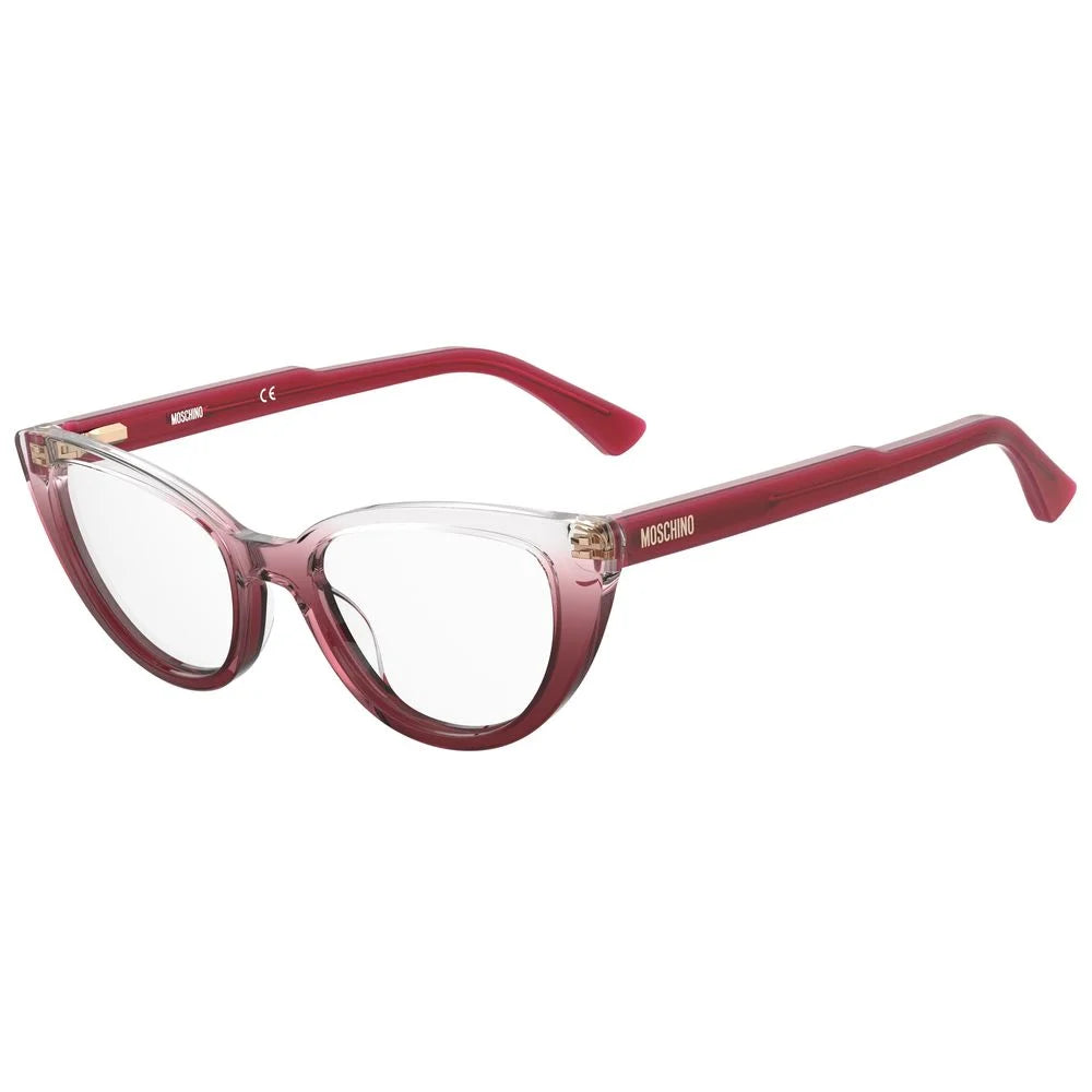 Moschino Red Acetate Frames - Eyeglasses