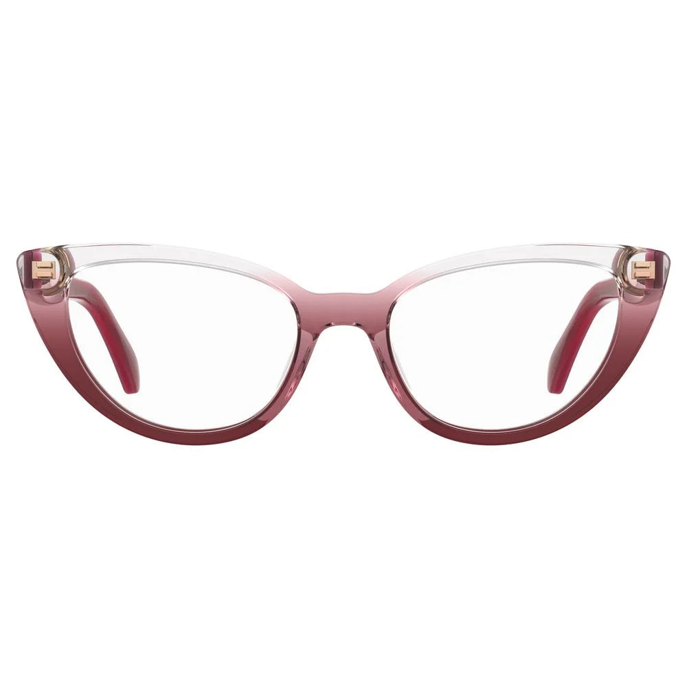 Moschino Red Acetate Frames - Eyeglasses