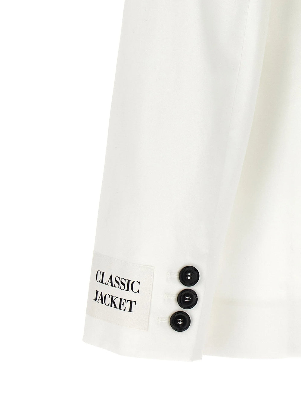 Moschino White Cotton Blazer