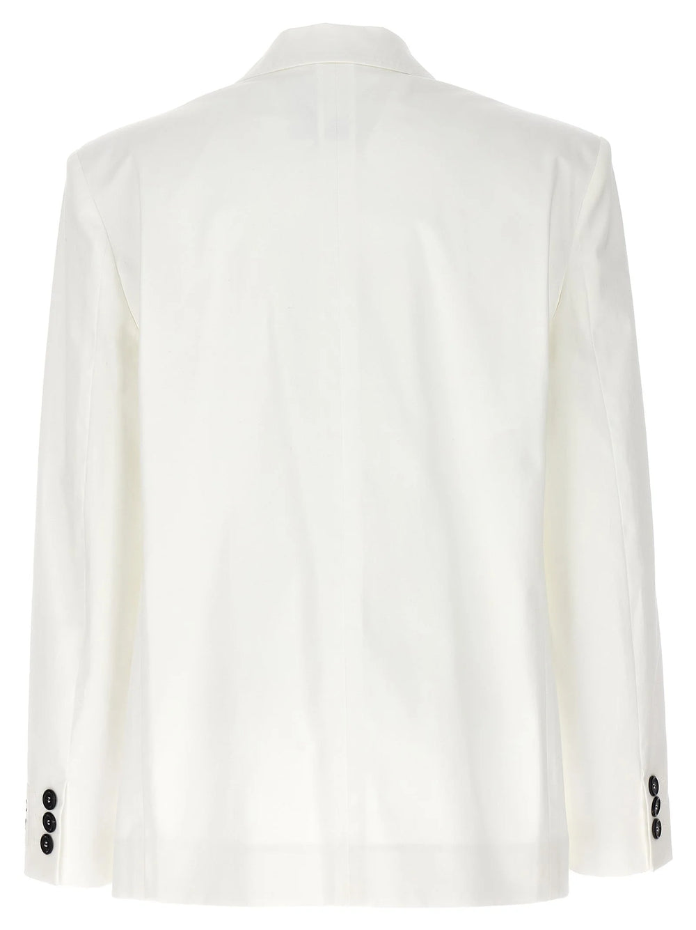 Moschino White Cotton Blazer