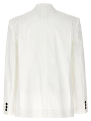 Moschino White Cotton Blazer