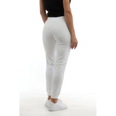 Moschino White Cotton Joggers (Workout Pants) - M