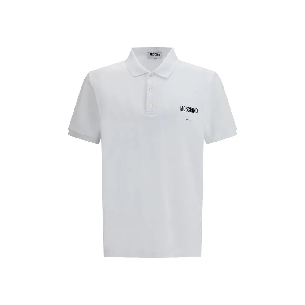 Moschino Vit Bomullspolo - IT52 | XL