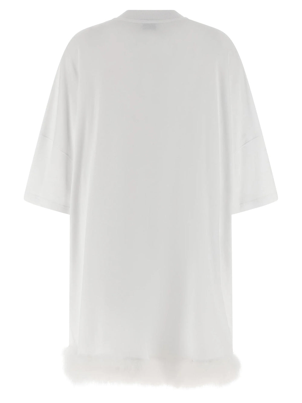 Moschino White Cotton Short Dress - S