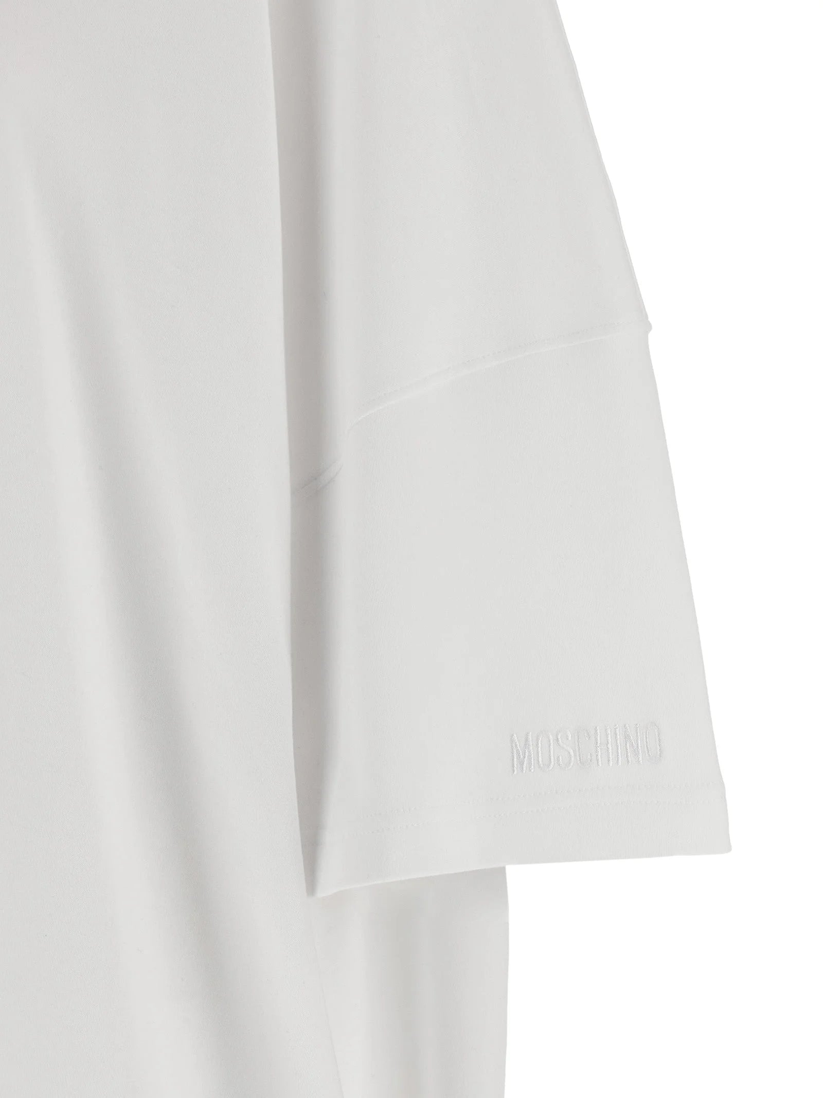 Moschino White Cotton Short Dress - S