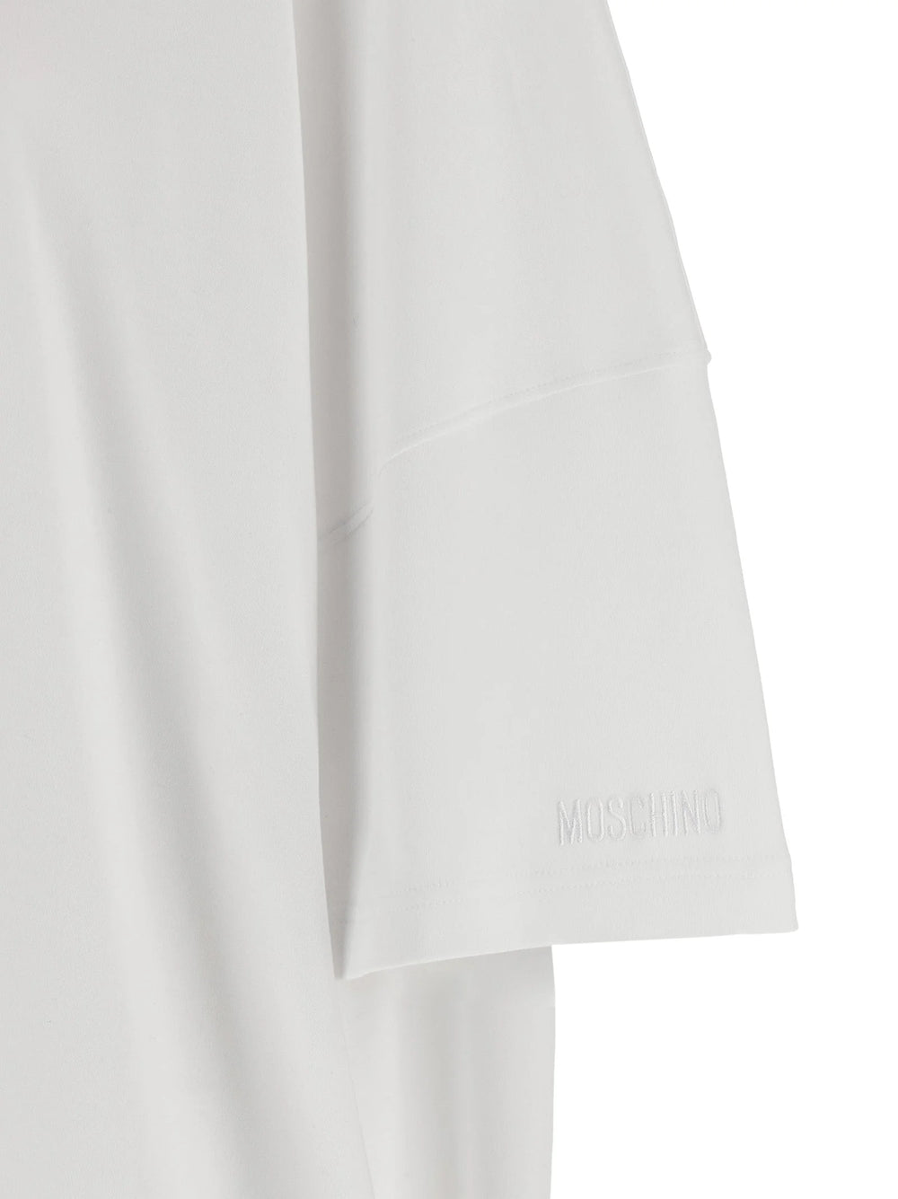 Moschino White Cotton Short Dress - S