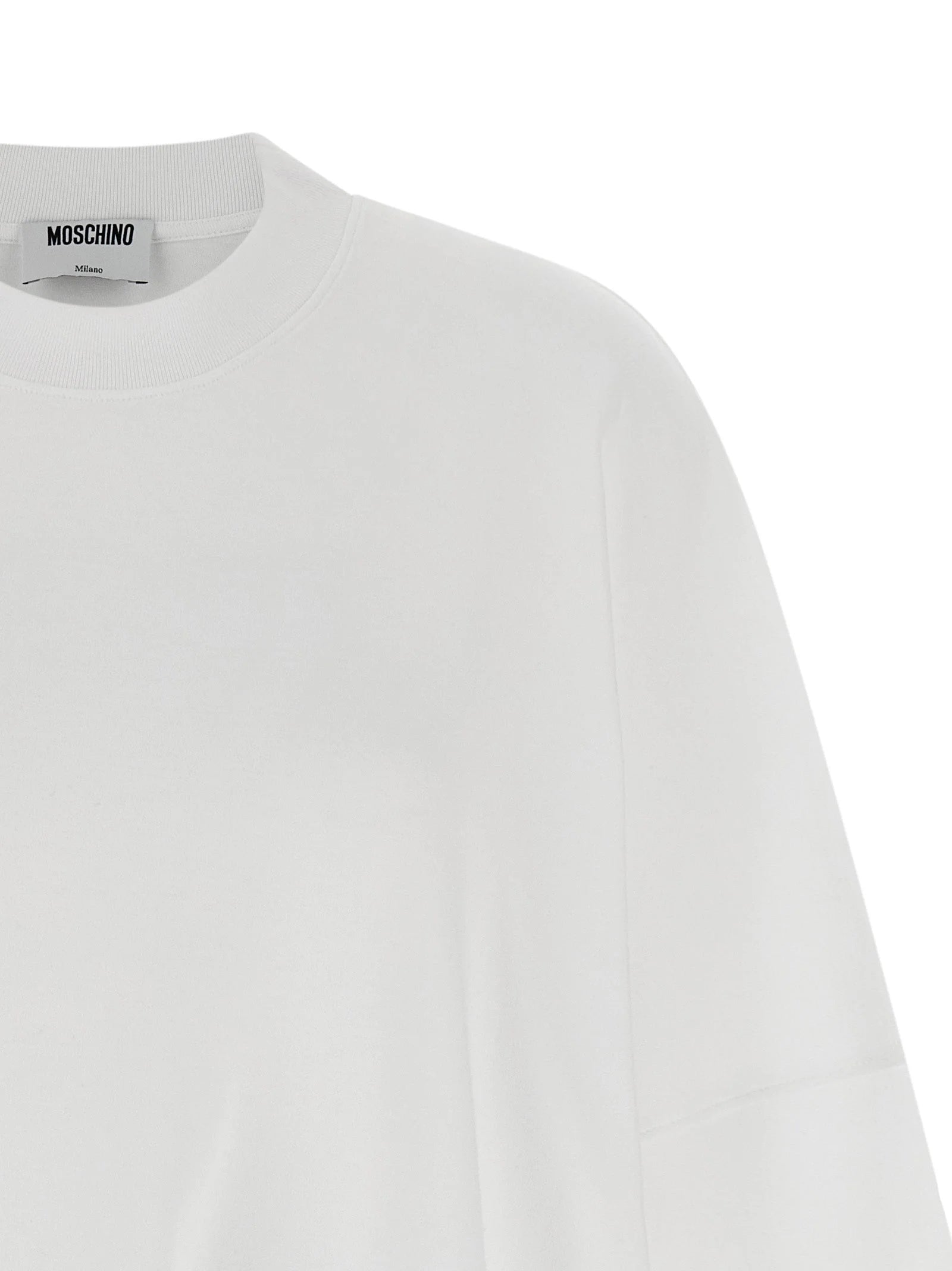 Moschino White Cotton Short Dress - S