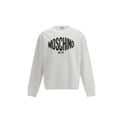 Moschino White Cotton Sweatshirt