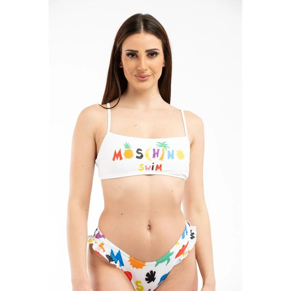 Moschino White Polyamide Bikini