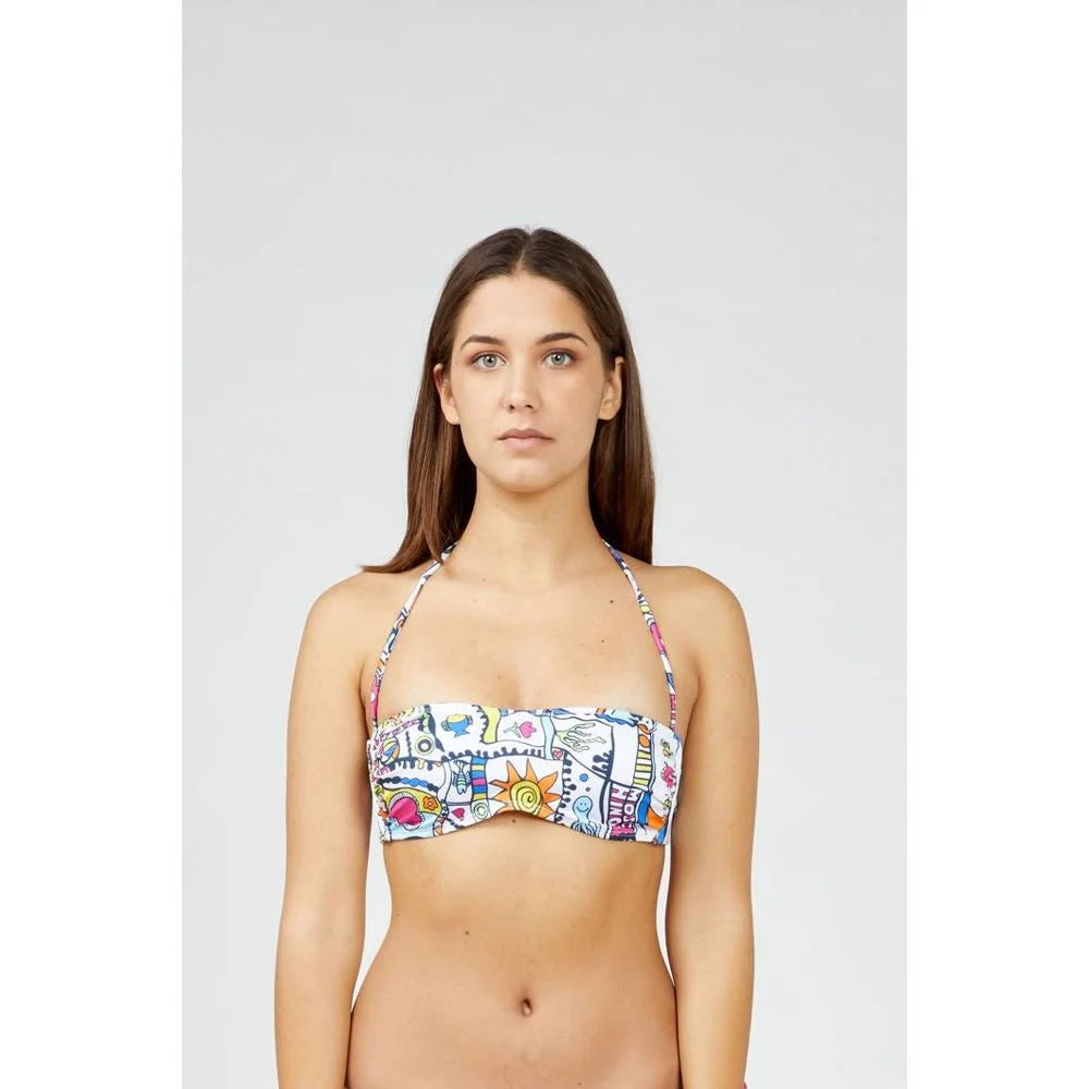 Moschino White Polyester Bikini - S