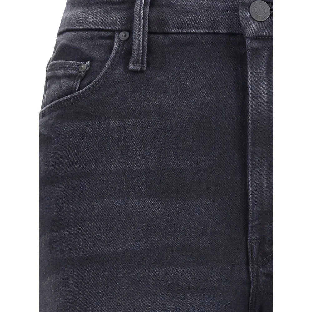 Mother Denim Black Cotton Jeans Denim - 28