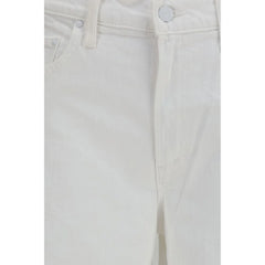 Mother Denim White Cotton Jeans Denim