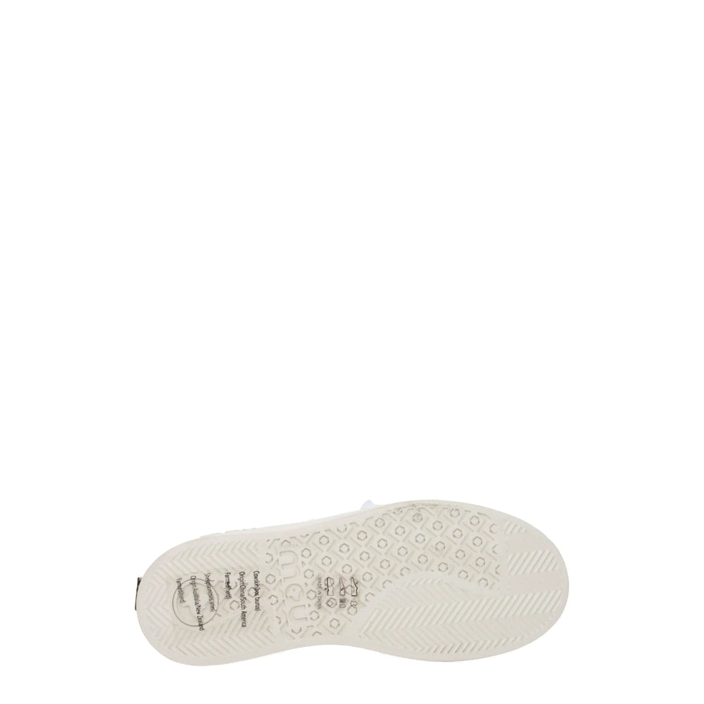 Mou Gray Leather Low Tops - EU36/US6