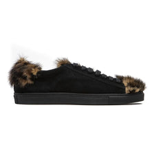 Mr&Mrs Italy Black Leather Women Sneaker - Sneakers