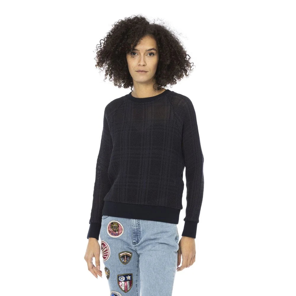 Mr&Mrs Italy Blue Cotton Women Shirt - Shirts