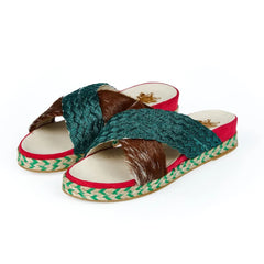 Mr&Mrs Italy Multicolor Dankalia Women Slipper - Sandals
