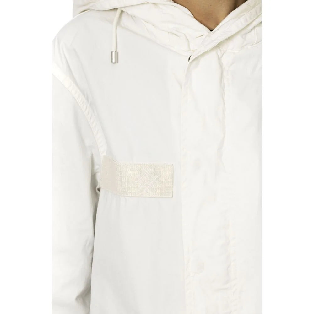 Mr&Mrs Italy White Cotton Women Parka - Parkas