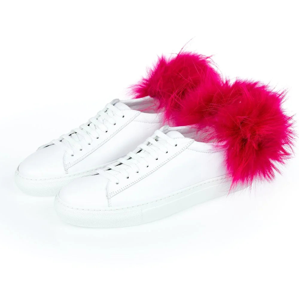 Mr&Mrs Italy White Lamb Leather Women Sneaker - Sneakers