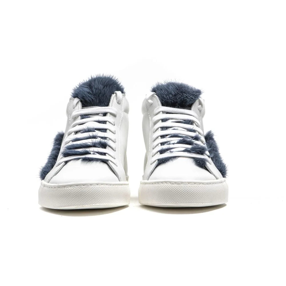 Mr&Mrs Italy White Leather Women Sneaker - EU36/US6 - Sneakers