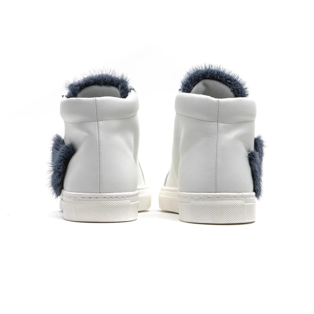 Mr&Mrs Italy White Leather Women Sneaker - EU36/US6 - Sneakers