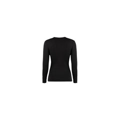 MSGM Black Cotton Wool Polyamide Sweatshirt - M