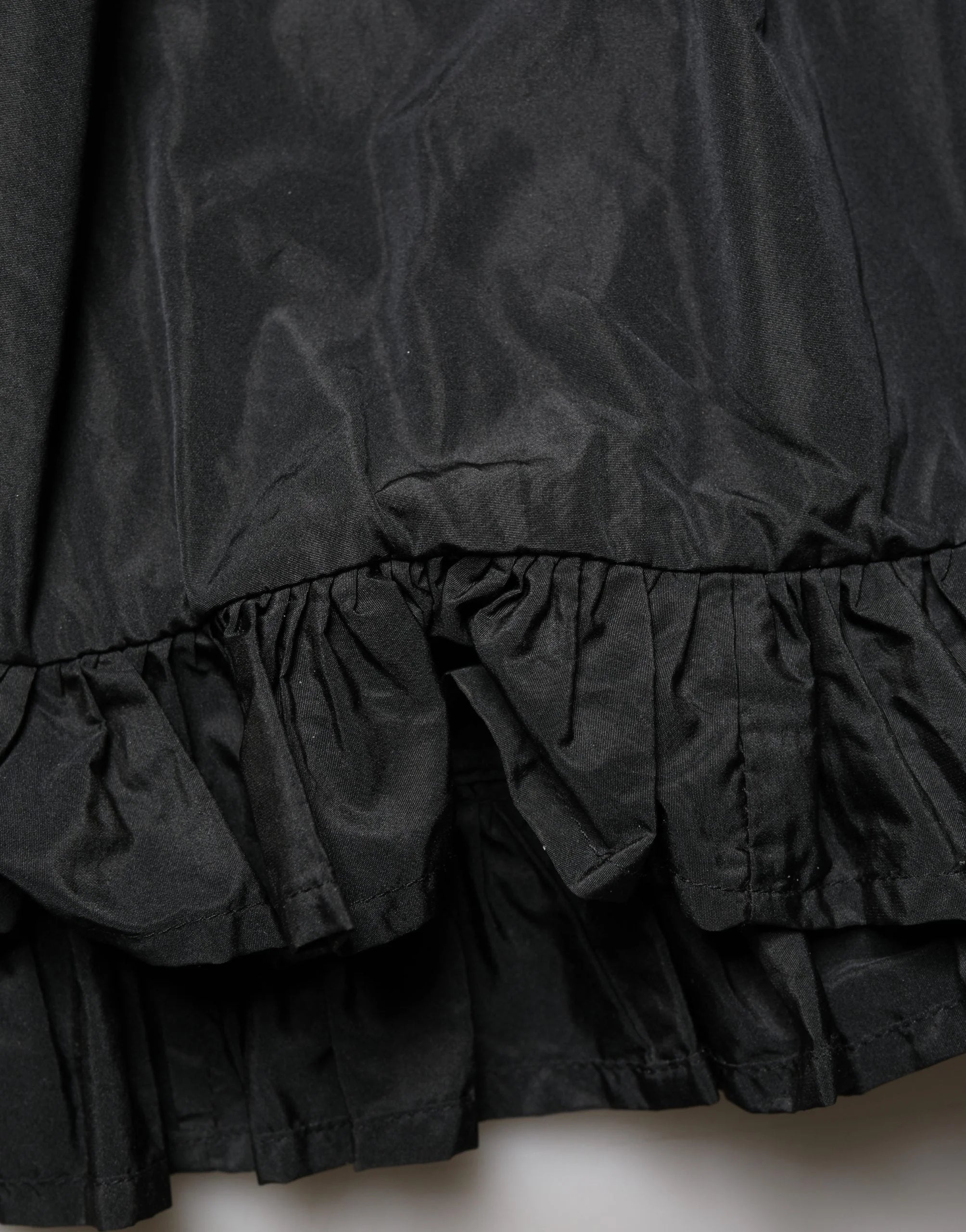 MSGM Fustă maxi lungă plisată tip A de damă neagră – IT42|M