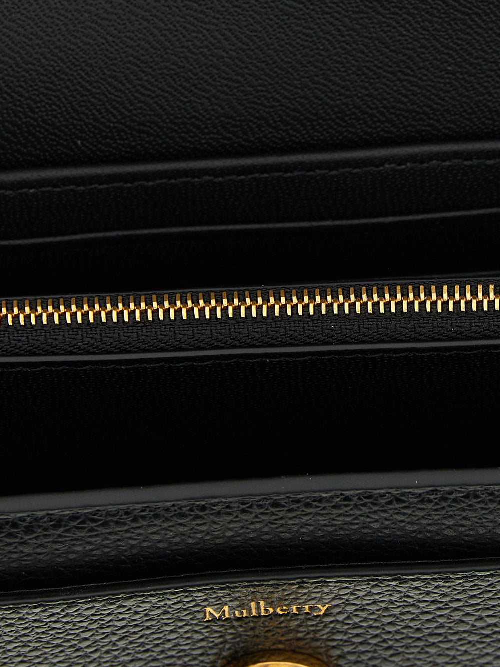 Mulberry Black Bovine Leather Cardholder