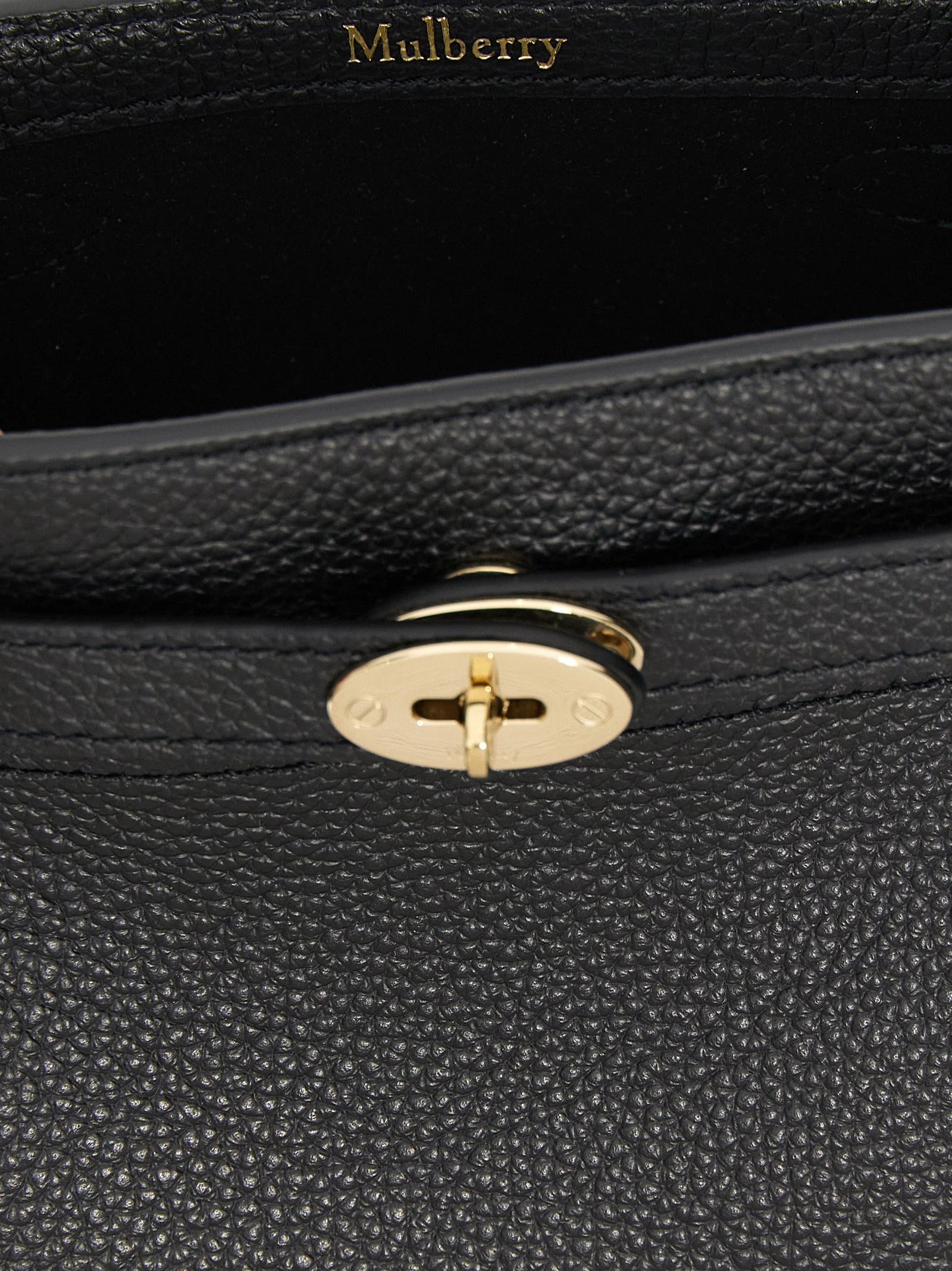 Mulberry Black Calfskin Crossbody Bag