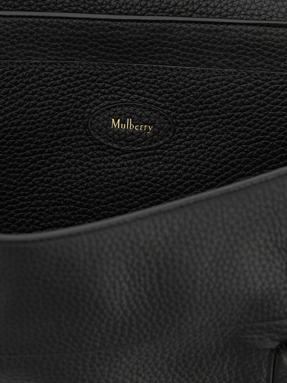 Mulberry Black Calfskin Shoulder Bag