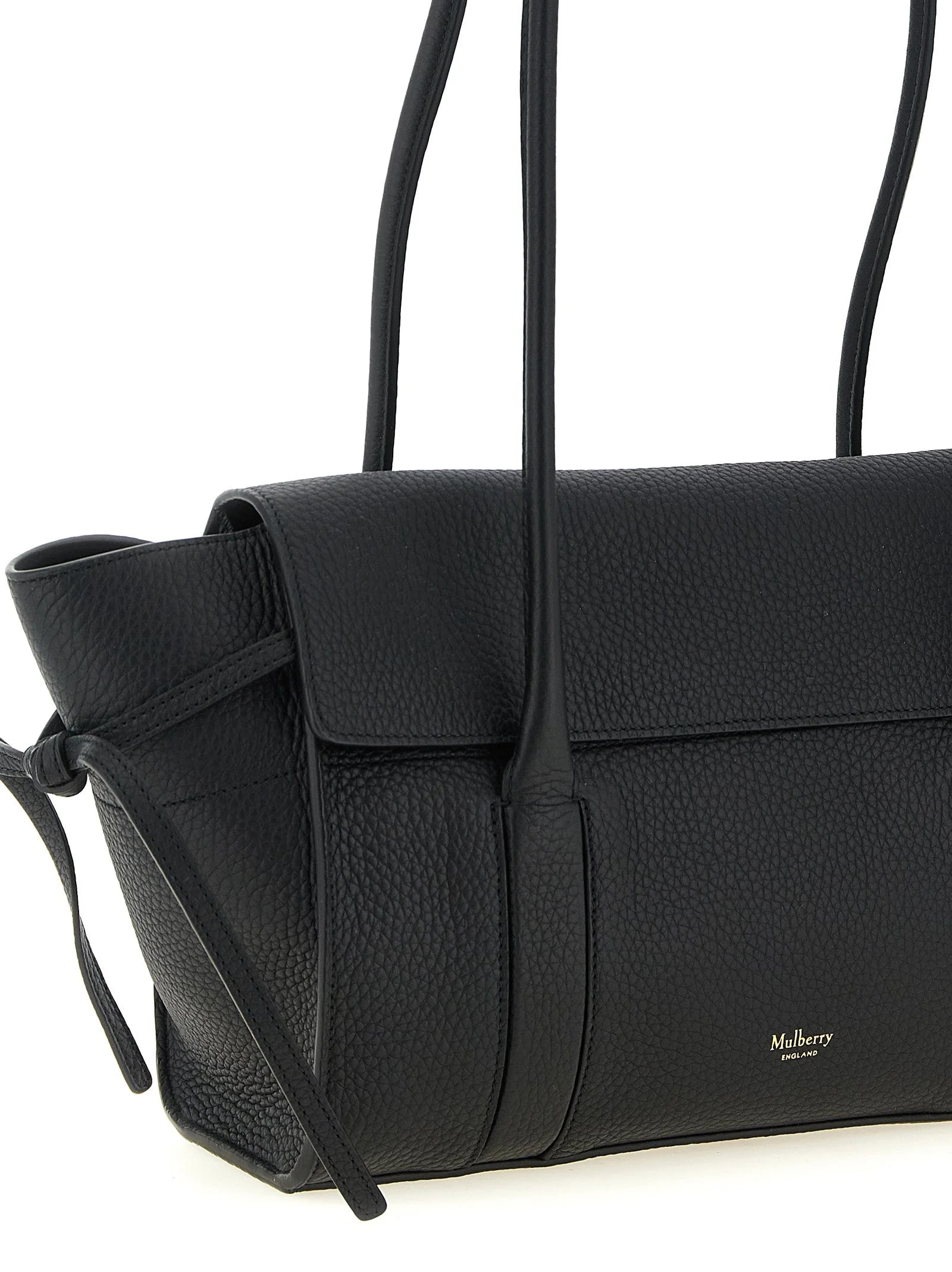 Mulberry Black Calfskin Shoulder Bag
