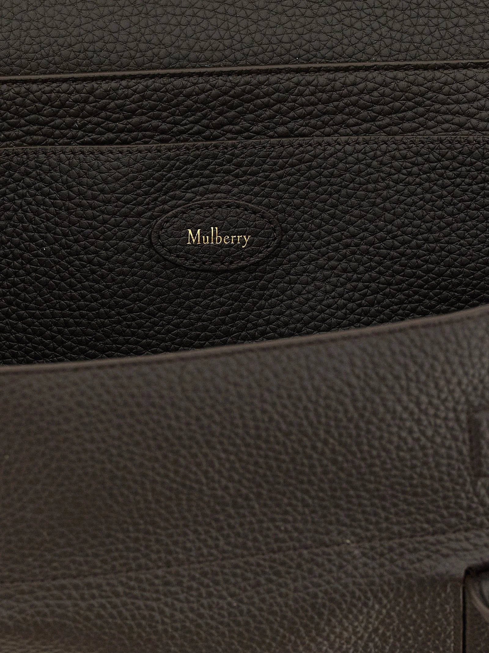 Mulberry Black Calfskin Shoulder Bag