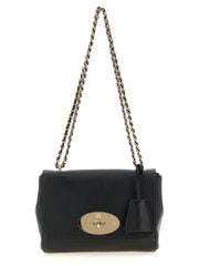 Mulberry Black Goatskin Crossbody Bag