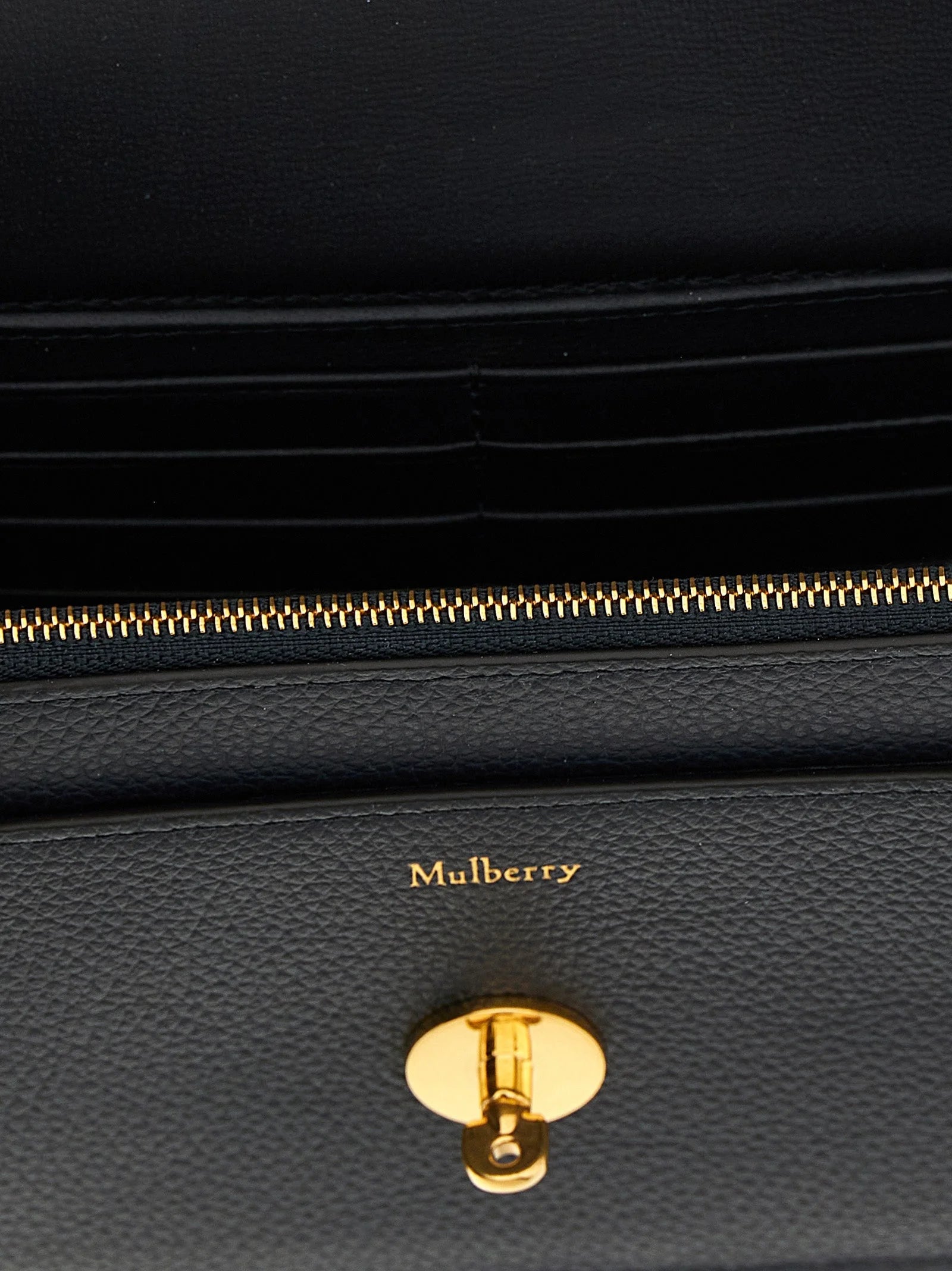 Mulberry Blue Calfskin Crossbody Bag